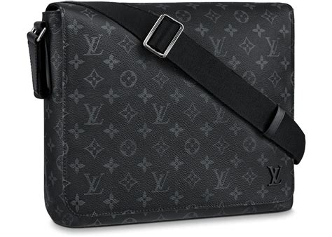 lv district mm dimensions|District PM Messenger Bag Monogram Eclipse.